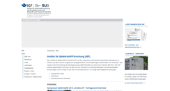 Desktop Screenshot of igf-bgrci.de